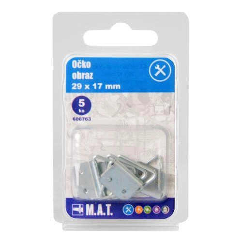 Závěsné háčky na obrázky 5 ks 29 × 17 mm