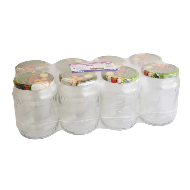 Sklenice zavařovací s víčkem 720 ml