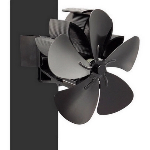 M.A.T. Ventilátor krbový na kouřovod, černá, 140 x 170 x 10 mm