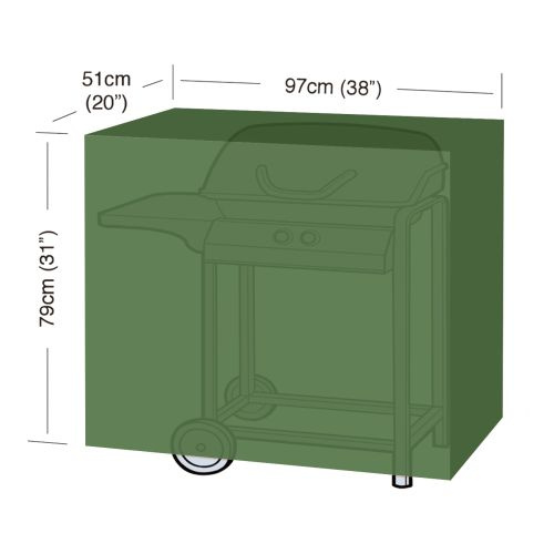 Krycí plachta na gril Classic S, 97 × 51 × 79 cm, 90 g/m²