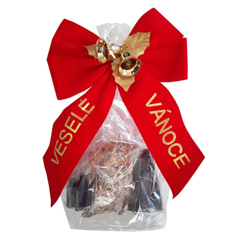 EverGreen Voňavý vánoční balíček sametová stuha, 10 x 5 x 20 cm