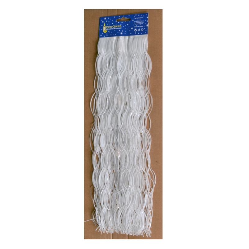 EverGreen Lameta vlnka, vysoký lesk, bílá, 50 cm
