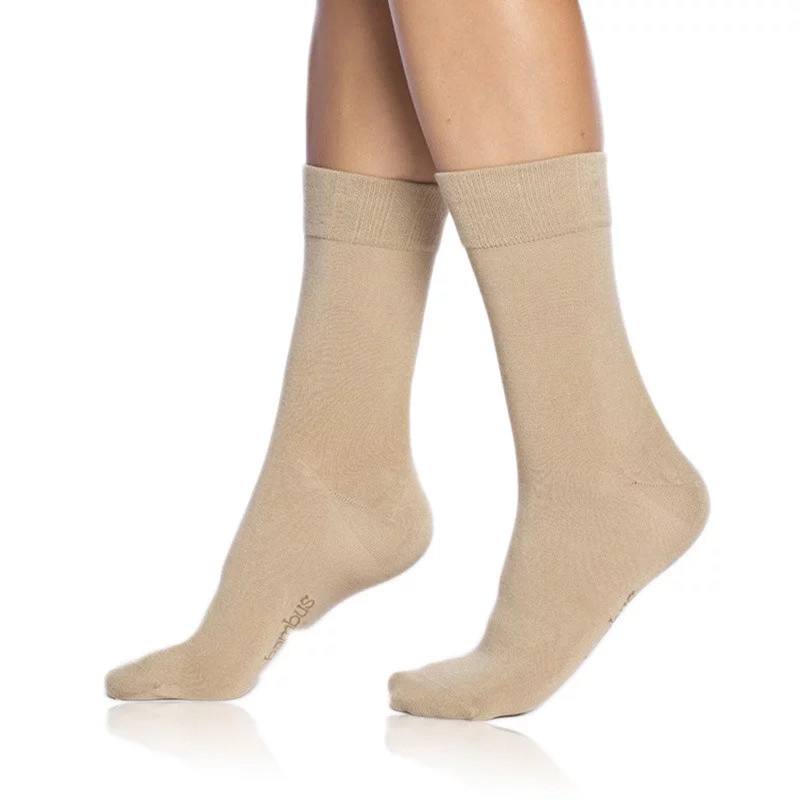 Dámské ponožky BAMBUS COMFORT soft-thin - BELLINDA béžová 39-42