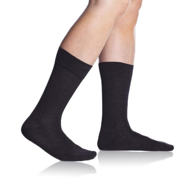 Bellinda BAMBUS Comfort vel. 39–40 pánské ponožky šedé