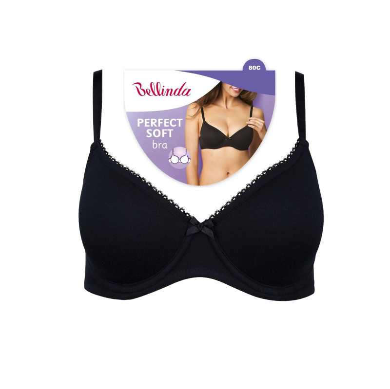 Bellinda Podprsenka Perfect soft 80C černá