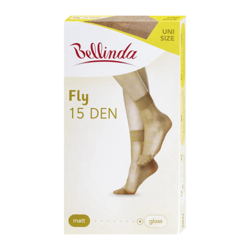 Bellinda Silonkové ponožky FLY 15, tělové, vel. UNI