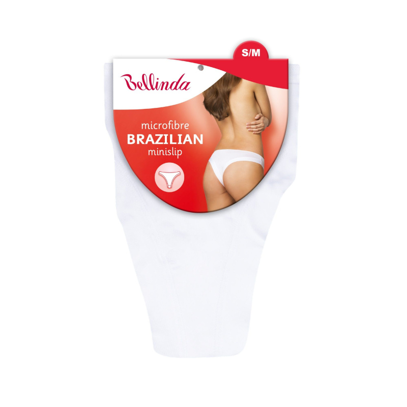 Dámské kalhotky brazilky Bellinda bílé (BU812882-030) S