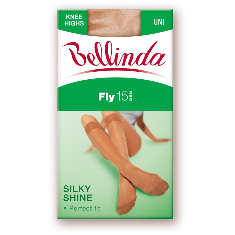 Bellinda Silonkové podkolenky FLY 15, tělové, vel. UNI