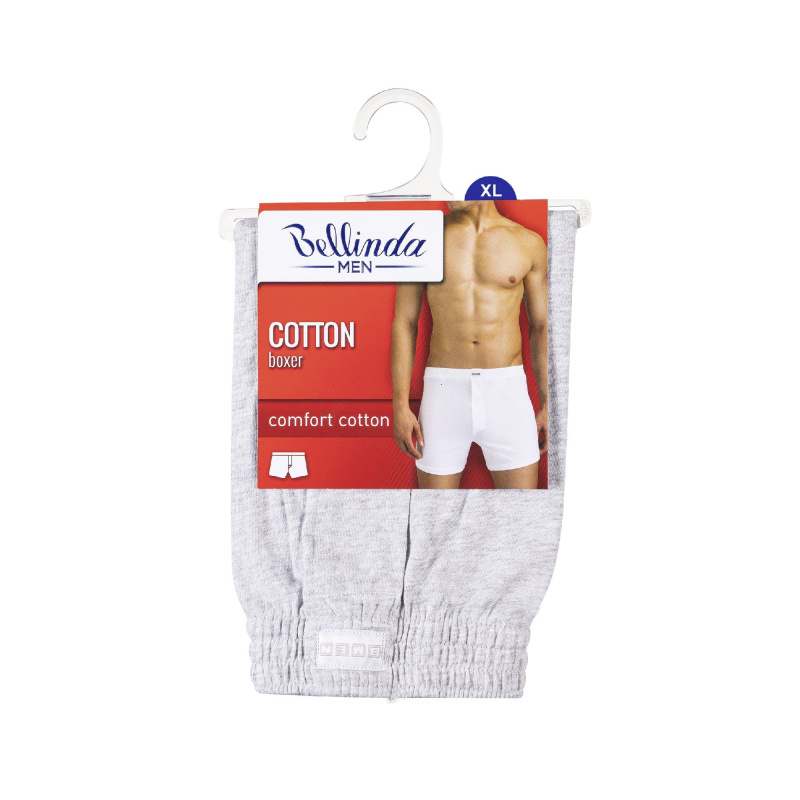 Pánské trenky Bellinda šedé (BU858765-029) XL, trenýrky