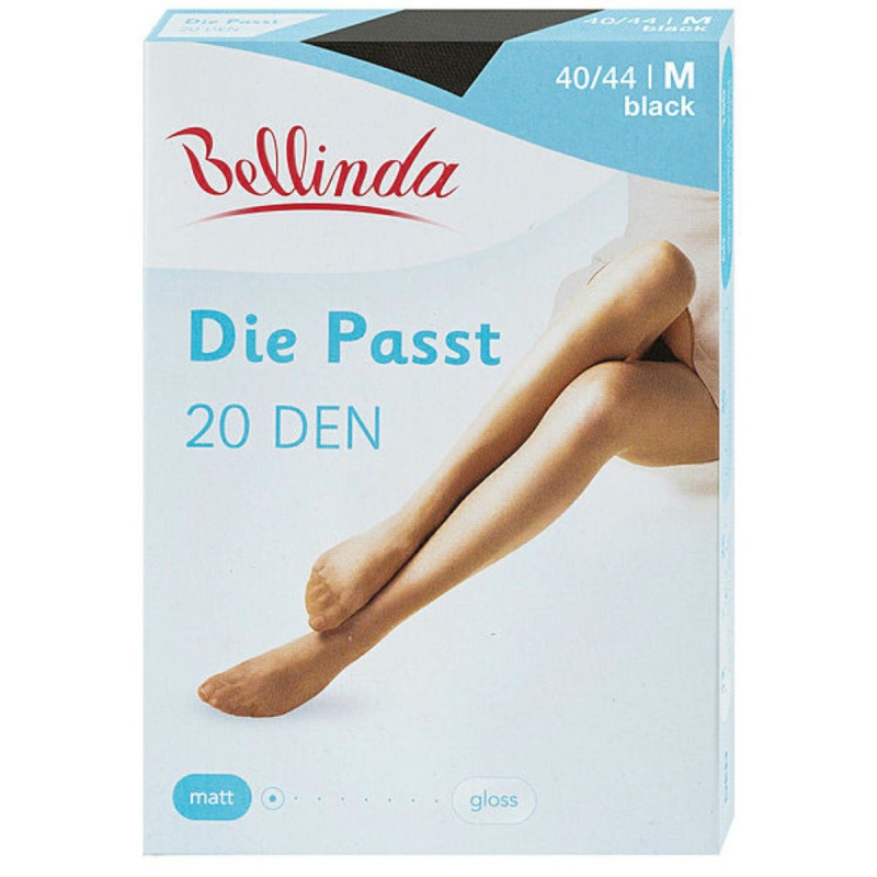 Bellinda Punčochové kalhoty DIE PASST 20 DEN, černé, vel. M
