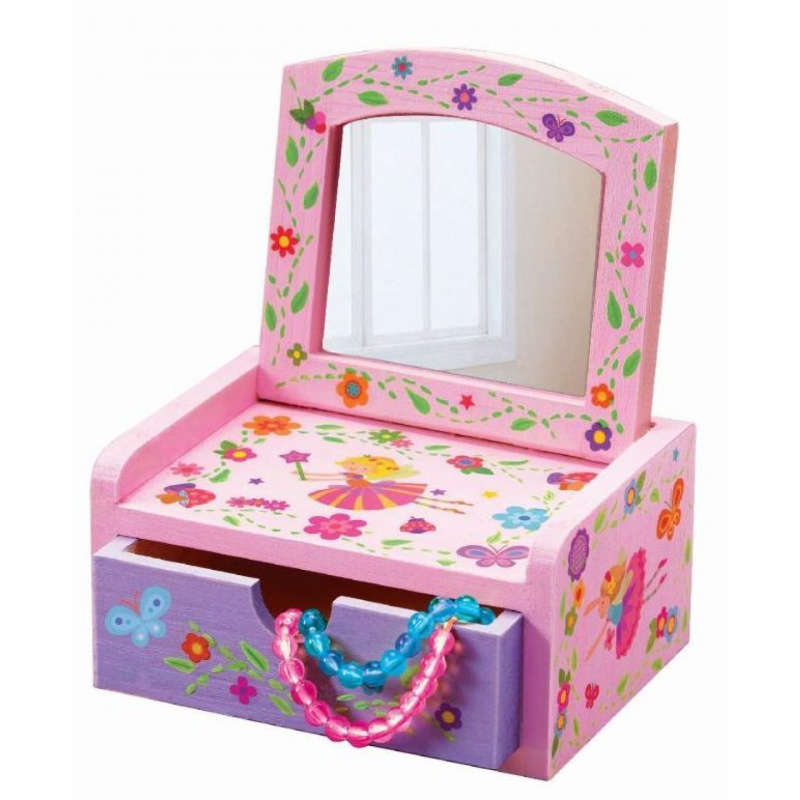 Výroba a malování - kosmetická truhlička