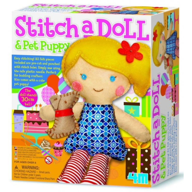 Kidzlabs ušij si panenku