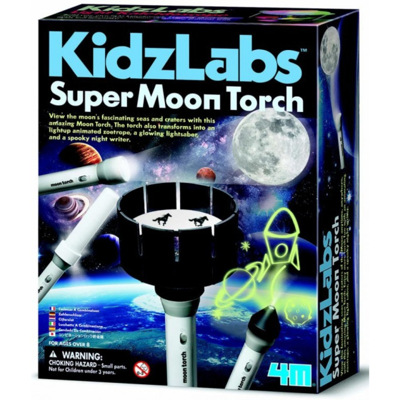 Kidzlabs měsíční baterka