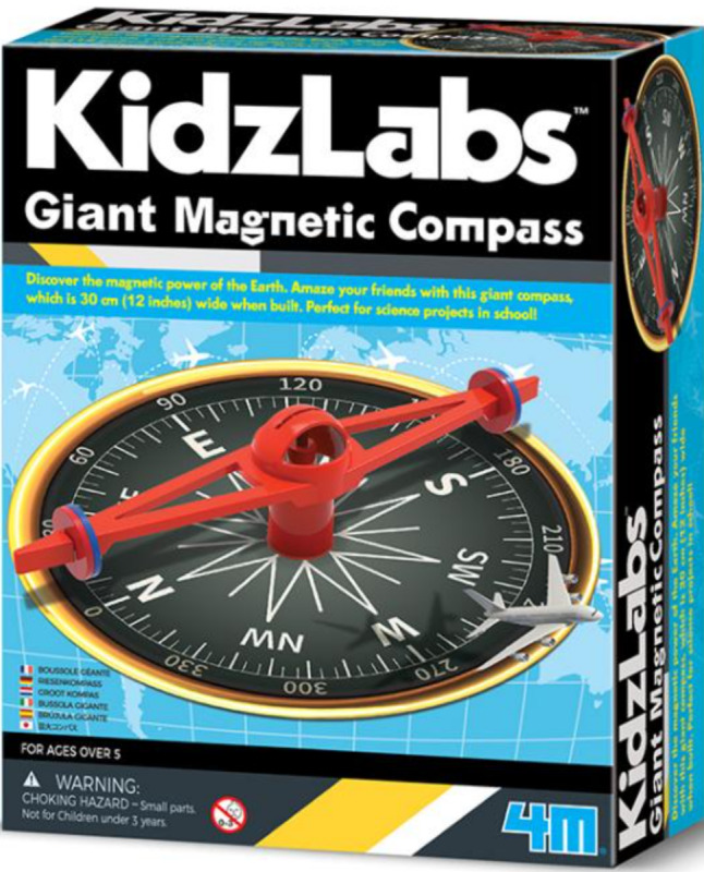 MAC TOYS Obří magnetický kompas