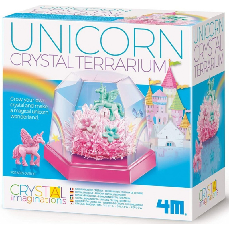 4M Terárium s krystaly a jednorožci