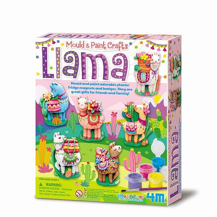 4M Výroba a malování - lama