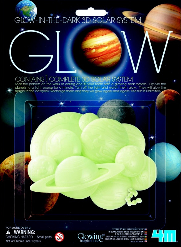 MAC TOYS Svítící planetky