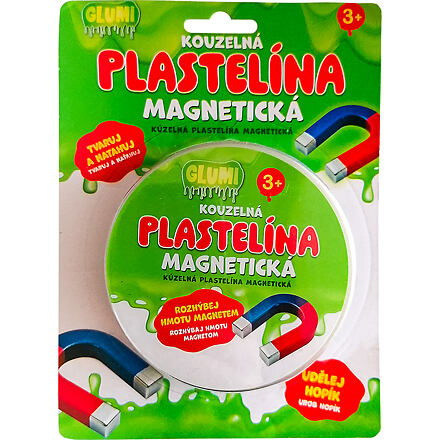 Kouzelná magnetická plastelína GLUMI