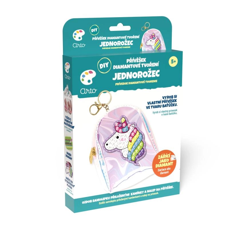 ARTO DIY Přívěsek diamantové tvoření - Jednorožec