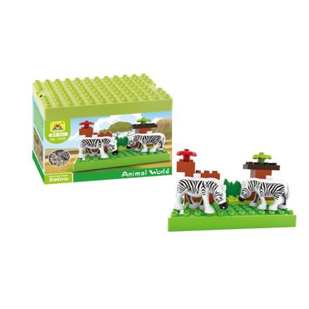 Mac Toys Kostky - zebra