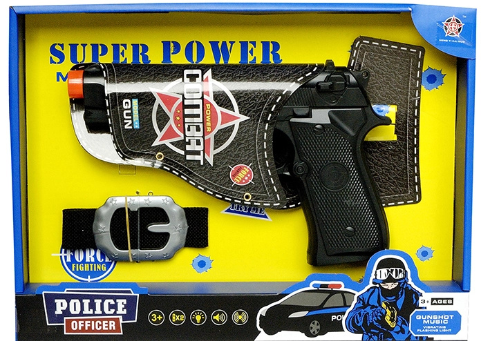 Mac Toys policejní pistole s opaskem