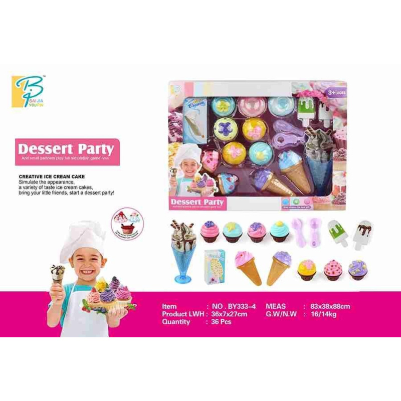 Mac Toys sada potravin sladká párty