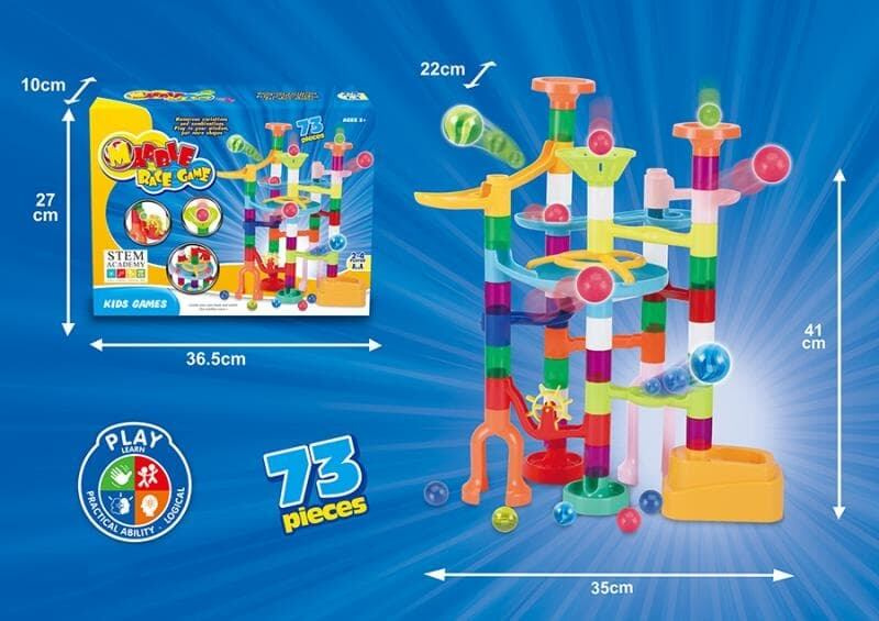 Mac Toys Kuličková dráha, 73 ks