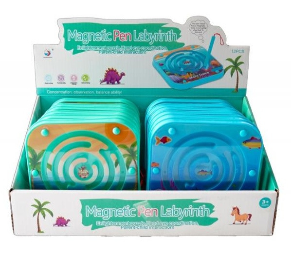 QUIZY Labyrint s magnetickým perem, 2 druhy