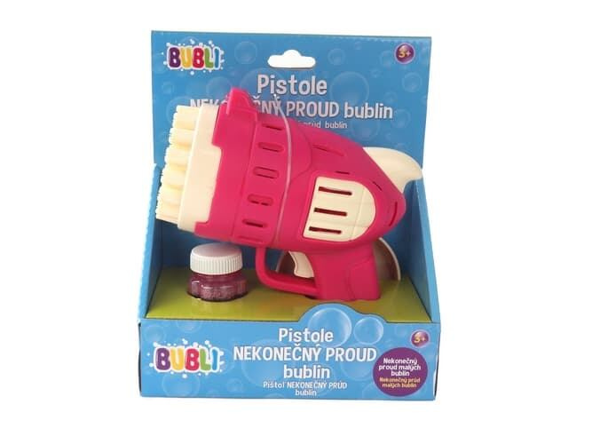 BUBLI Nekonečný proud bublin růžová