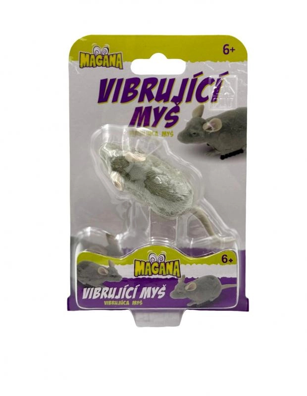 Magana vibrující myš – realistická pohybující se hračka