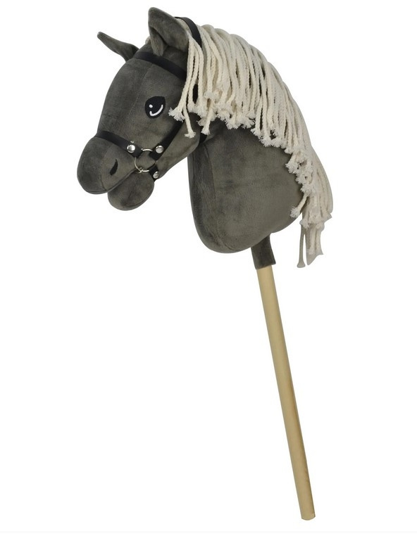 Steppos hobby horse Scarlet šedý 70 cm