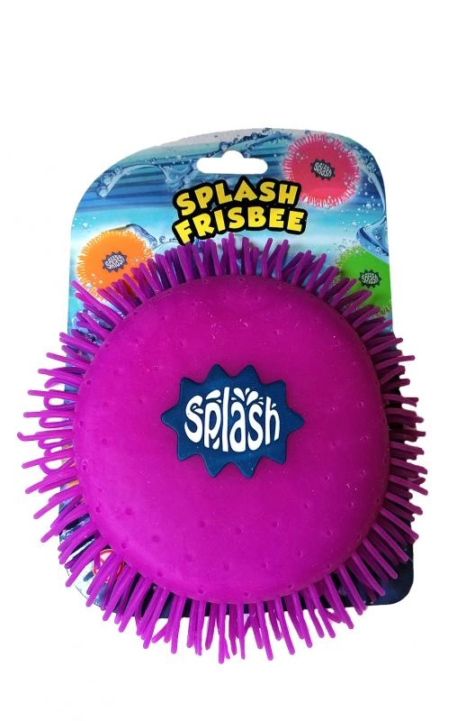 Lamps Míček vodní frisbee 13cm smajlík s třásněmi s obličejem 3 druhy