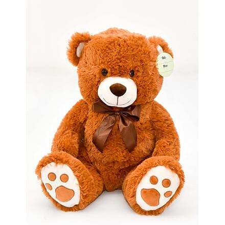 Mac Toys  Medvídek sedící světle-hnědý, 40 cm