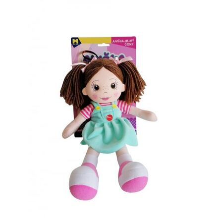 Mac Toys Panenka Anička zpívá 35 cm Fialová