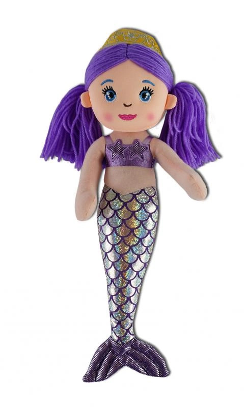MAC TOYS MOŘSKÁ PANNA FIALOVÁ