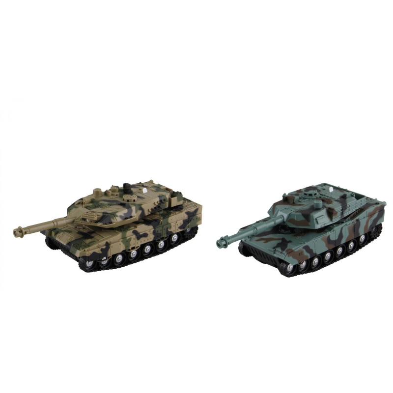 STARX Svítící tank se zvukem na setrvačník, 2 druhy
