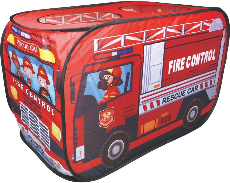 Plejo dětský pop‑up stan na hraní hasiči