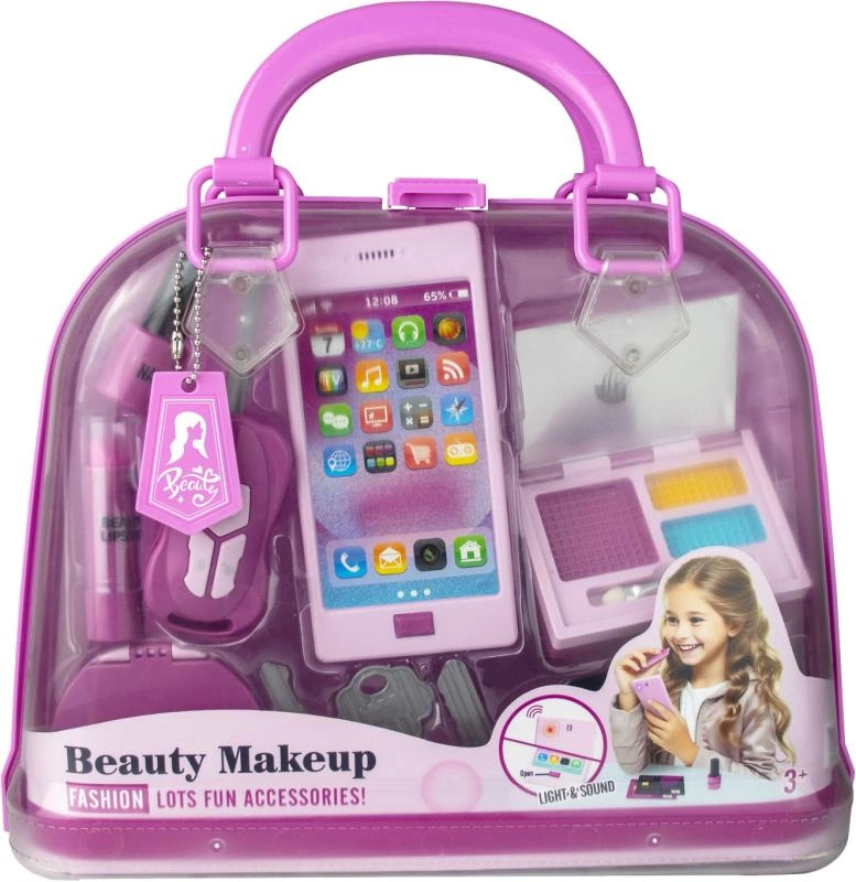 PLEJO Kabelka s mobilem, klíčky a make up