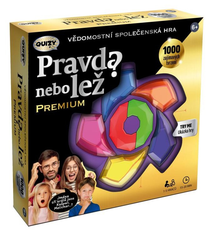 QUIZY Pravda nebo lež Premium CZ