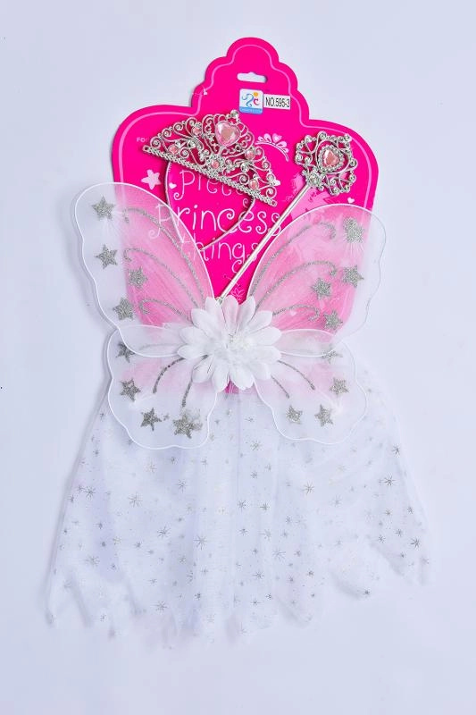 Mac Toys Šaty pro malé víly - bílé