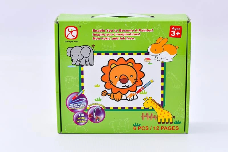 Mac Toys Vybarvovací puzzle zvířata