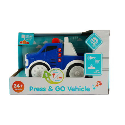 MAC TOYS Policejní auto se zvukem a světlem