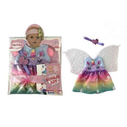 Mac Toys Šaty na panenku 30-38cm