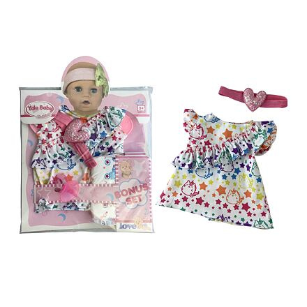Mac Toys Šaty na panenku 30-38cm