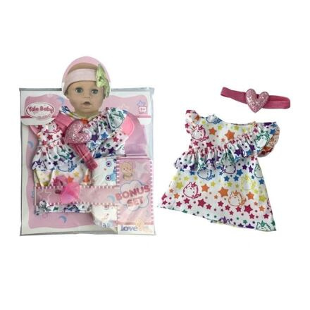 Mac Toys Šaty na panenku 30-38cm