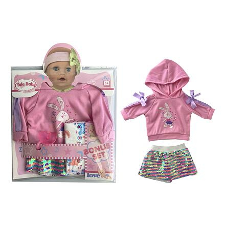 Mac Toys Šaty na panenku 40-43cm