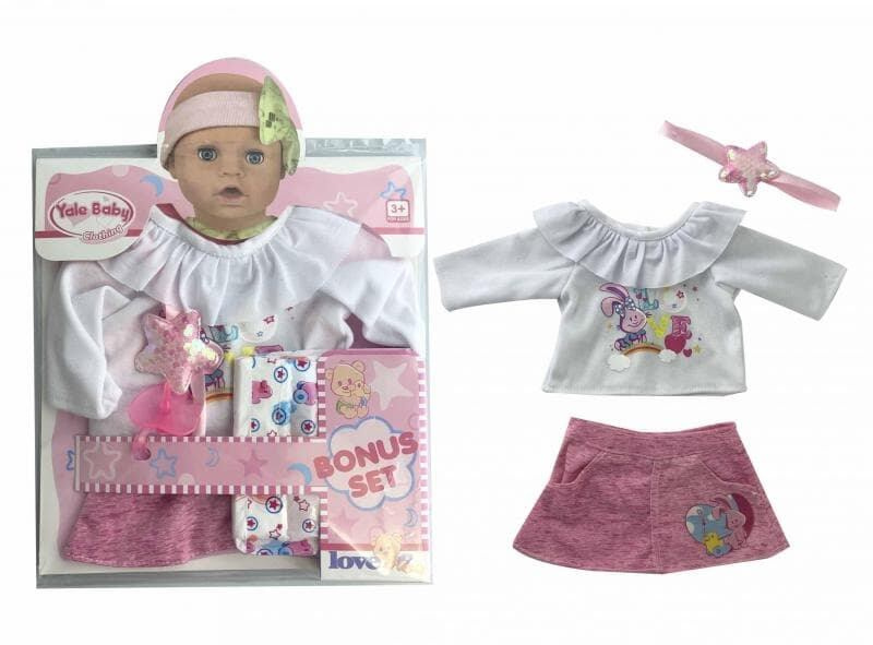 Mac Toys Šaty na panenku 40-43cm