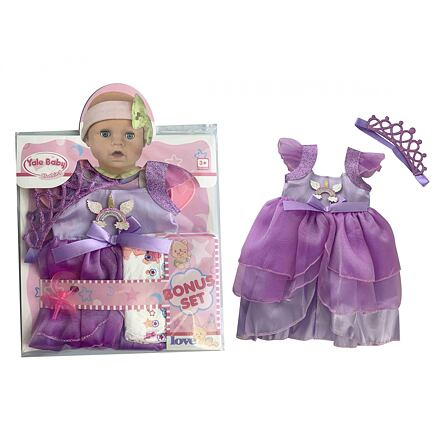 Mac Toys Šaty na panenku 40-43cm