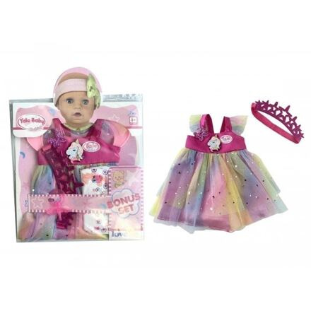 Mac Toys Šaty na panenku 40-43cm