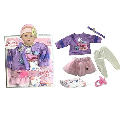 Mac Toys Šaty na panenku 40-43cm